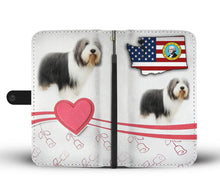 Load image into Gallery viewer, Bearded Collie Print Wallet Case-Free Shipping-WA State