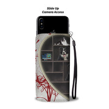 Load image into Gallery viewer, Border Collie Heart Storage Print Wallet Case-Free Shipping-WA State