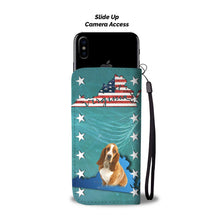 Load image into Gallery viewer, Basset Hound Dog Print Wallet Case-Free Shipping-VA State