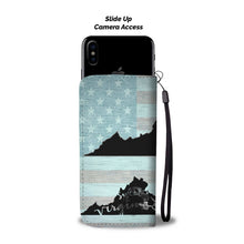Load image into Gallery viewer, Black Labrador Dog Print Wallet Case-Free Shipping-VA State