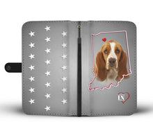 Load image into Gallery viewer, Basset Hound Print Wallet Case-Free Shipping-IN State