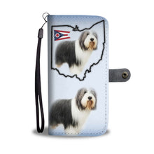 Load image into Gallery viewer, Bearded Collie Print Wallet Case-Free Shipping-OH State