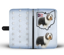 Load image into Gallery viewer, Bearded Collie Print Wallet Case-Free Shipping-OH State