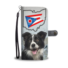 Load image into Gallery viewer, Border Collie Print Wallet Case-Free Shipping-OH State