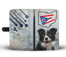 Load image into Gallery viewer, Border Collie Print Wallet Case-Free Shipping-OH State