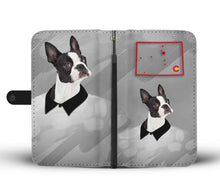 Load image into Gallery viewer, Amazing Boston Terrier Print Wallet Case-Free Shipping-CO State