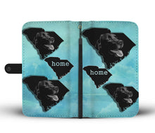Load image into Gallery viewer, Amazing Black Labrador Print Wallet Case-Free Shipping-SC State