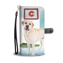 Load image into Gallery viewer, Amazing Labrador Retriever Print Wallet Case-Free Shipping-CO State