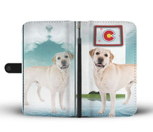 Load image into Gallery viewer, Amazing Labrador Retriever Print Wallet Case-Free Shipping-CO State
