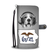 Load image into Gallery viewer, Beagle Dog Print Wallet Case- Free Shipping-IA State