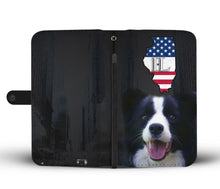 Load image into Gallery viewer, Border Collie Print Wallet Case-Free Shipping-IL State
