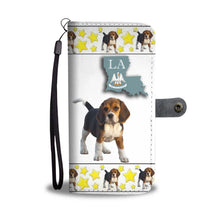 Load image into Gallery viewer, Beagle Print Wallet Case-Free Shipping-LA State