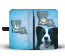 Load image into Gallery viewer, Border Collie Print Wallet Case-Free Shipping-LA State