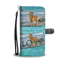 Load image into Gallery viewer, Amazing Golden Retriever Print Limited Edition Wallet Case-Free Shipping-PA State
