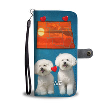 Load image into Gallery viewer, Bichon Frise Print Wallet Case-Free Shipping-ND State
