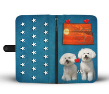 Load image into Gallery viewer, Bichon Frise Print Wallet Case-Free Shipping-ND State