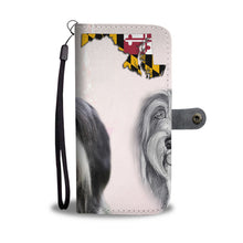 Load image into Gallery viewer, Bearded Collie Print Wallet Case-Free Shipping-MD State