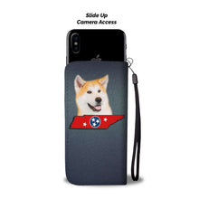 Load image into Gallery viewer, Akita Dog Print Print Wallet Case-Free Shipping-TN State