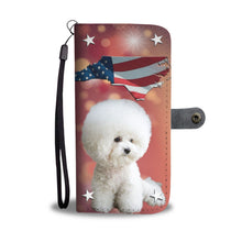 Load image into Gallery viewer, Bichon Frise Print Wallet Case-Free Shipping- NC State