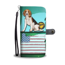 Load image into Gallery viewer, Beagle Dog Print Wallet Case-Free Shipping-OR State