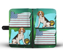 Load image into Gallery viewer, Beagle Dog Print Wallet Case-Free Shipping-OR State