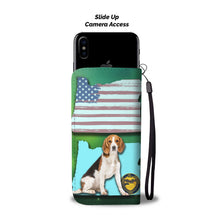 Load image into Gallery viewer, Beagle Dog Print Wallet Case-Free Shipping-OR State
