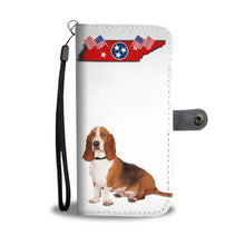 Load image into Gallery viewer, Basset Hound Print Wallet Case-Free Shipping-TN State