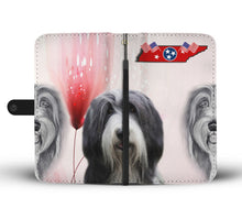 Load image into Gallery viewer, Bearded Collie Print Wallet Case-Free Shipping-TN State
