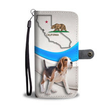 Load image into Gallery viewer, Beagle Print Wallet Case-Free Shipping-CA State