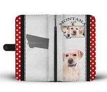 Load image into Gallery viewer, Amazing Labrador Retriever Print Wallet Case-Free Shipping-MT State