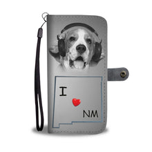 Load image into Gallery viewer, Beagle Dog Print Wallet Case- Free Shipping-NM State