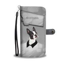 Load image into Gallery viewer, Amazing Boston Terrier Print Wallet Case-Free Shipping-MT State