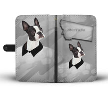 Load image into Gallery viewer, Amazing Boston Terrier Print Wallet Case-Free Shipping-MT State