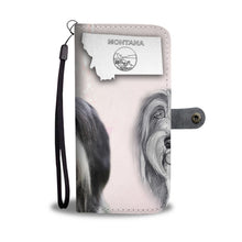 Load image into Gallery viewer, Bearded Collie Print Wallet Case-Free Shipping-MT State