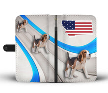 Load image into Gallery viewer, Amazing Beagle Print Wallet Case-Free Shipping-MT State