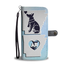 Load image into Gallery viewer, Amazing German Shepherd Art Print Wallet Case-Free Shipping-AR State