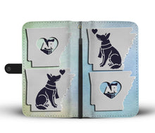 Load image into Gallery viewer, Amazing German Shepherd Art Print Wallet Case-Free Shipping-AR State