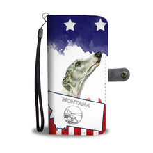 Load image into Gallery viewer, Amazing Whippet Print Wallet Case-Free Shipping-MT State