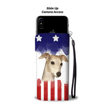 Load image into Gallery viewer, Amazing Whippet Print Wallet Case-Free Shipping-MT State