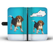 Load image into Gallery viewer, Beagle Print Wallet Case-Free Shipping-KY State