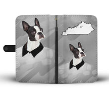 Load image into Gallery viewer, Amazing Boston Terrier Print Wallet Case-Free Shipping-KY State