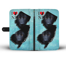 Load image into Gallery viewer, Black German Shepherd Dog Print Wallet Case-Free Shipping-NJ State