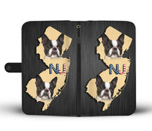 Load image into Gallery viewer, Amazing Boston Terrier Print Wallet Case-Free Shipping-NJ State