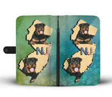 Load image into Gallery viewer, Amazing Rottweiler Dog Print Wallet Case-Free Shipping-NJ State