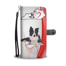 Load image into Gallery viewer, Border Collie Print Wallet Case-Free Shipping-KY State