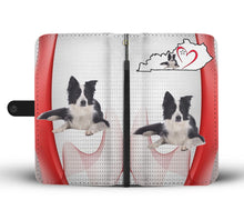 Load image into Gallery viewer, Border Collie Print Wallet Case-Free Shipping-KY State
