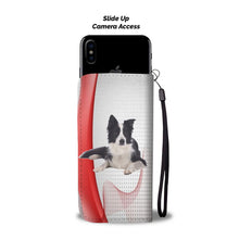 Load image into Gallery viewer, Border Collie Print Wallet Case-Free Shipping-KY State