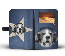 Load image into Gallery viewer, Beagle Dog Print Wallet Case-Free Shipping-SD State
