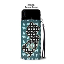 Load image into Gallery viewer, American Eskimo Dog Pattern Print Wallet Case-Free Shipping-NJ State