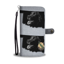 Load image into Gallery viewer, Black Labrador Print Limited Edition Wallet Case-Free Shipping-OK State